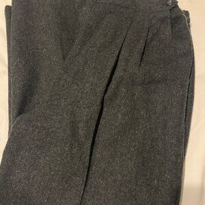 Vintage Men’s Orvis Charcoal Wool pants high waisted 32 waist